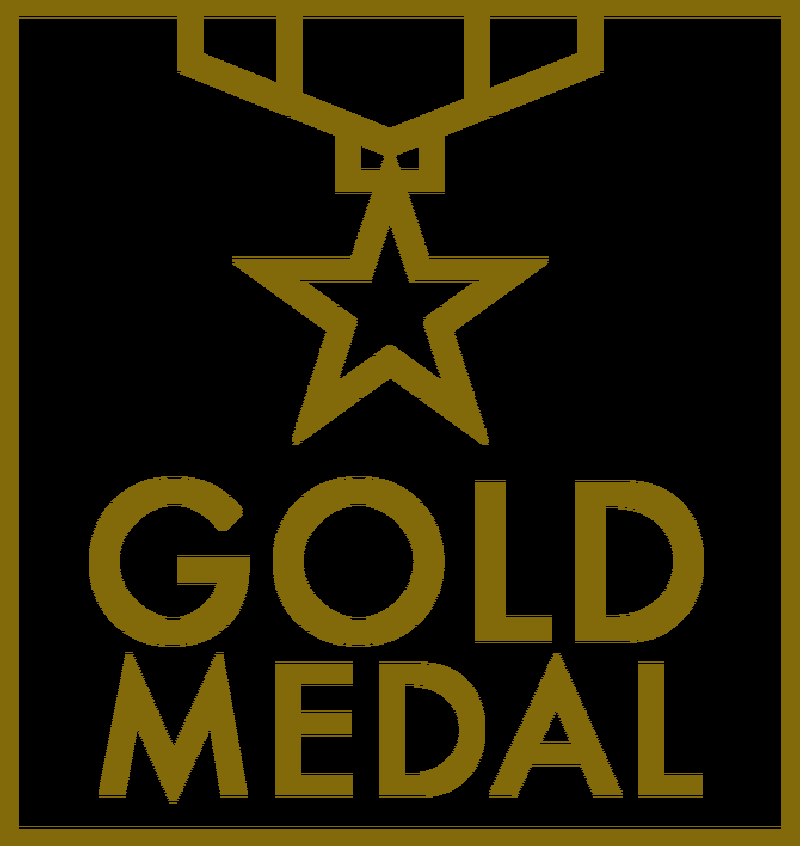 Award gold medal